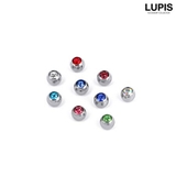 【16G】【18G】カラージュエルシルバーボールキャッチ | LUPIS | 詳細画像3