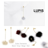 ロングチェーンファーピアス【長め】 | LUPIS | 詳細画像3