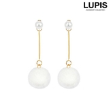 パール×ポンポンファーバックキャッチロングピアス | LUPIS | 詳細画像6