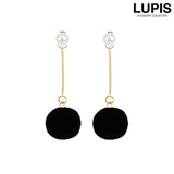 パール×ポンポンファーバックキャッチロングピアス | LUPIS | 詳細画像7