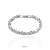 ハートラインストーンブレスレット | LUPIS | 詳細画像2 