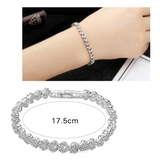 ハートラインストーンブレスレット | LUPIS | 詳細画像3 