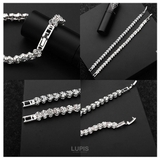 ハートラインストーンブレスレット | LUPIS | 詳細画像4 