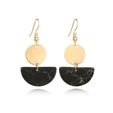 マーブルハーフプレートフックピアス 【アクセサリー アクセ | LUPIS | 詳細画像2 