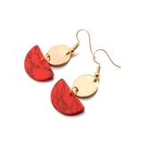 マーブルハーフプレートフックピアス 【アクセサリー アクセ | LUPIS | 詳細画像7 