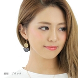 マーブルハーフプレートフックピアス 【アクセサリー アクセ | LUPIS | 詳細画像8 