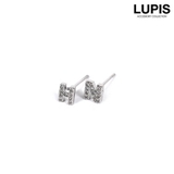 ≪1個入り 片耳用≫イニシャルパヴェピアス | LUPIS | 詳細画像7 
