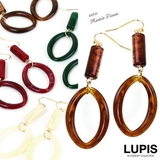 マーブルフープフックピアス  | LUPIS | 詳細画像1 