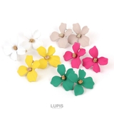 マットカラーフラワーピアス   | LUPIS | 詳細画像4 