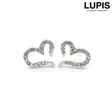 オープンハートキラキラピアス  | LUPIS | 詳細画像1 