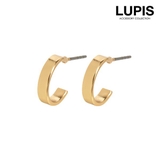 ゴールド | プレートハーフフープピアス | LUPIS