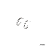 10mm | チタンフープピアス【チタン】 | LUPIS