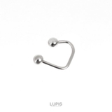 【16G】リップフープバーベルボディピアス≪1個入り≫ 【サージカルステンレス … | LUPIS | 詳細画像4