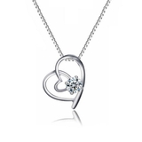 オープンハートキュービックネックレス【LACORDE】 | LACORDE | 詳細画像1