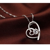 オープンハートキュービックネックレス【LACORDE】 | LACORDE | 詳細画像3