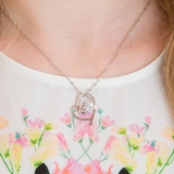 オープンハートキュービックネックレス【LACORDE】 | LACORDE | 詳細画像6