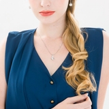 デザインキュービックジルコニアネックレス【LACORDE】 | LACORDE | 詳細画像3