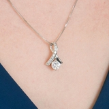 デザインキュービックジルコニアネックレス【LACORDE】 | LACORDE | 詳細画像4