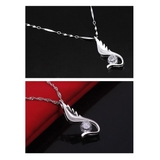 天使の羽キュービックジルコニアネックレス【LACORDE】 | LACORDE | 詳細画像4