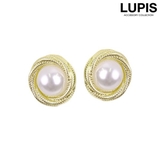 ツイストフレームパールピアス  | LUPIS | 詳細画像1 