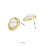 ツイストフレームパールピアス  | LUPIS | 詳細画像3 