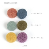バイカラーボタンピアス | LUPIS | 詳細画像4 