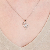 オープンハートデザインキュービックネックレス【LACORDE】 | LACORDE | 詳細画像2