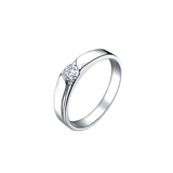 シルバーデザインキュービックジルコニアリング【LACORDE】 | LACORDE  | 詳細画像1 