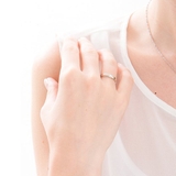 シルバーデザインキュービックジルコニアリング【LACORDE】 | LACORDE  | 詳細画像3 