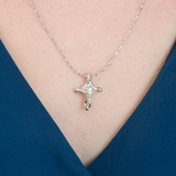 キュービックジルコニアシルバーデザインネックレス【LACORDE】 | LACORDE | 詳細画像3