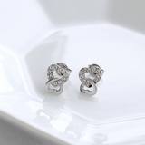 2連ハートキュービックデザインピアス【LACORDE】 | LACORDE  | 詳細画像2 