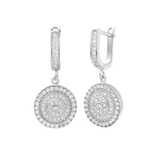 シルバーサークルキュービックパヴェピアス【LACORDE】 | LACORDE  | 詳細画像1 