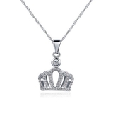 クラウンモチーフキュービックネックレス【LACORDE】 | LACORDE | 詳細画像1