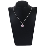 ピンクストーンキュービックネックレス【LACORDE】 | LACORDE | 詳細画像3