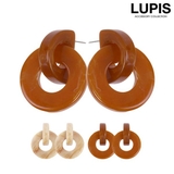 ダブルサークルマープルピアス | LUPIS | 詳細画像1