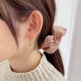 メタルドロップフープピアス | LUPIS | 詳細画像10 