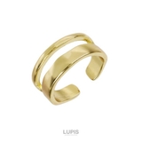 変形ダブルラインリング【指輪】 | LUPIS | 詳細画像3