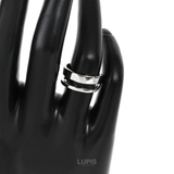 変形ダブルラインリング【指輪】 | LUPIS | 詳細画像8