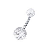 【14G】グリッターボールバナナバーベルボディピアス へそピアス 【サージカルス… | LUPIS | 詳細画像11 
