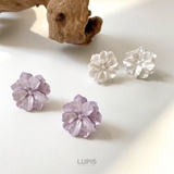 ラスターカラーフラワーイヤリング【クリップ式】 | LUPIS | 詳細画像6
