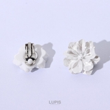 ラスターカラーフラワーイヤリング【クリップ式】 | LUPIS | 詳細画像7