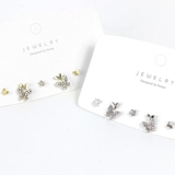 バタフライピアスセット 【シルバー925ポスト S925ポスト | LUPIS | 詳細画像7 