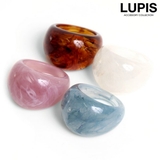 ワイドマーブルリング【大ぶり 指輪】 | LUPIS | 詳細画像1