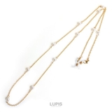 パールゴールド | 2wayマスク×メガネチェーン【マスクチェーン メガネチェーン ネックレス】 | LUPIS