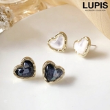 ドロップハートピアス・イヤリング | LUPIS | 詳細画像1 