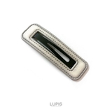 スクエアフレームレザーパッチンヘアピン | LUPIS | 詳細画像5 