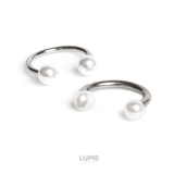 ≪16G・20G≫パールサーキュラーバーベルボディピアス | LUPIS | 詳細画像5 