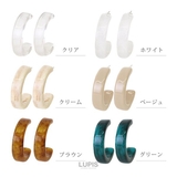 アクリルカラーフープピアス | LUPIS | 詳細画像2 
