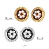 パールフラワーボタンピアス | LUPIS | 詳細画像5 