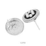 パールフラワーボタンピアス | LUPIS | 詳細画像6 